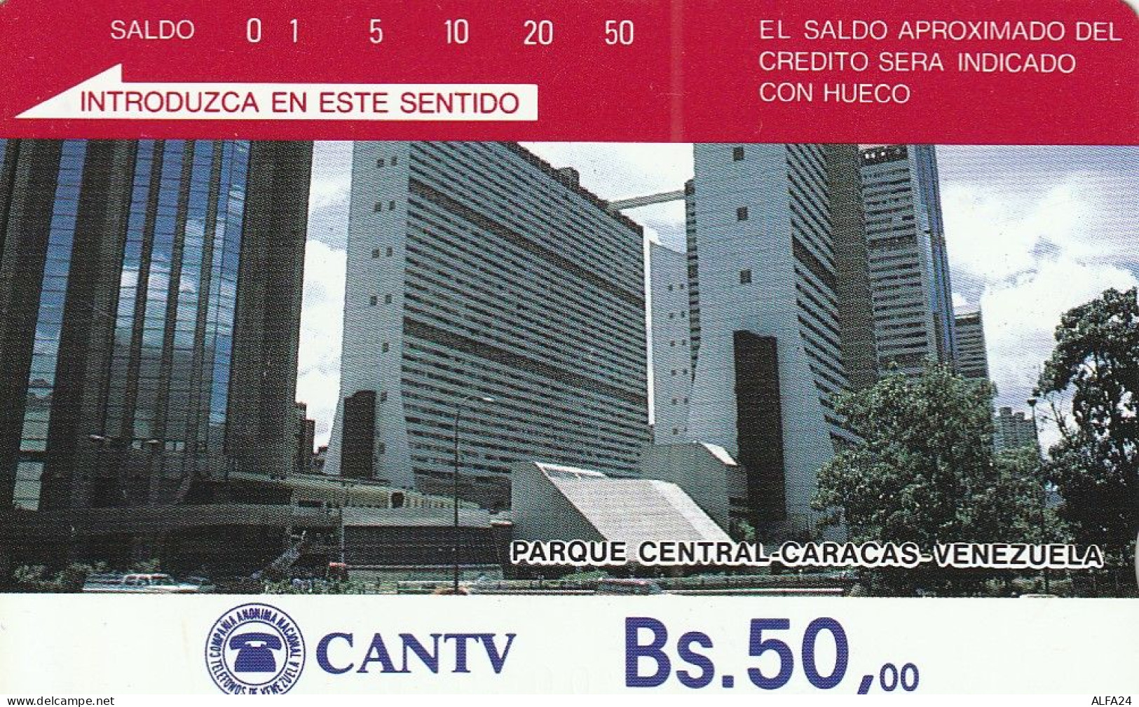 PHONE CARD VENEZUELA  (E57.21.4 - Venezuela