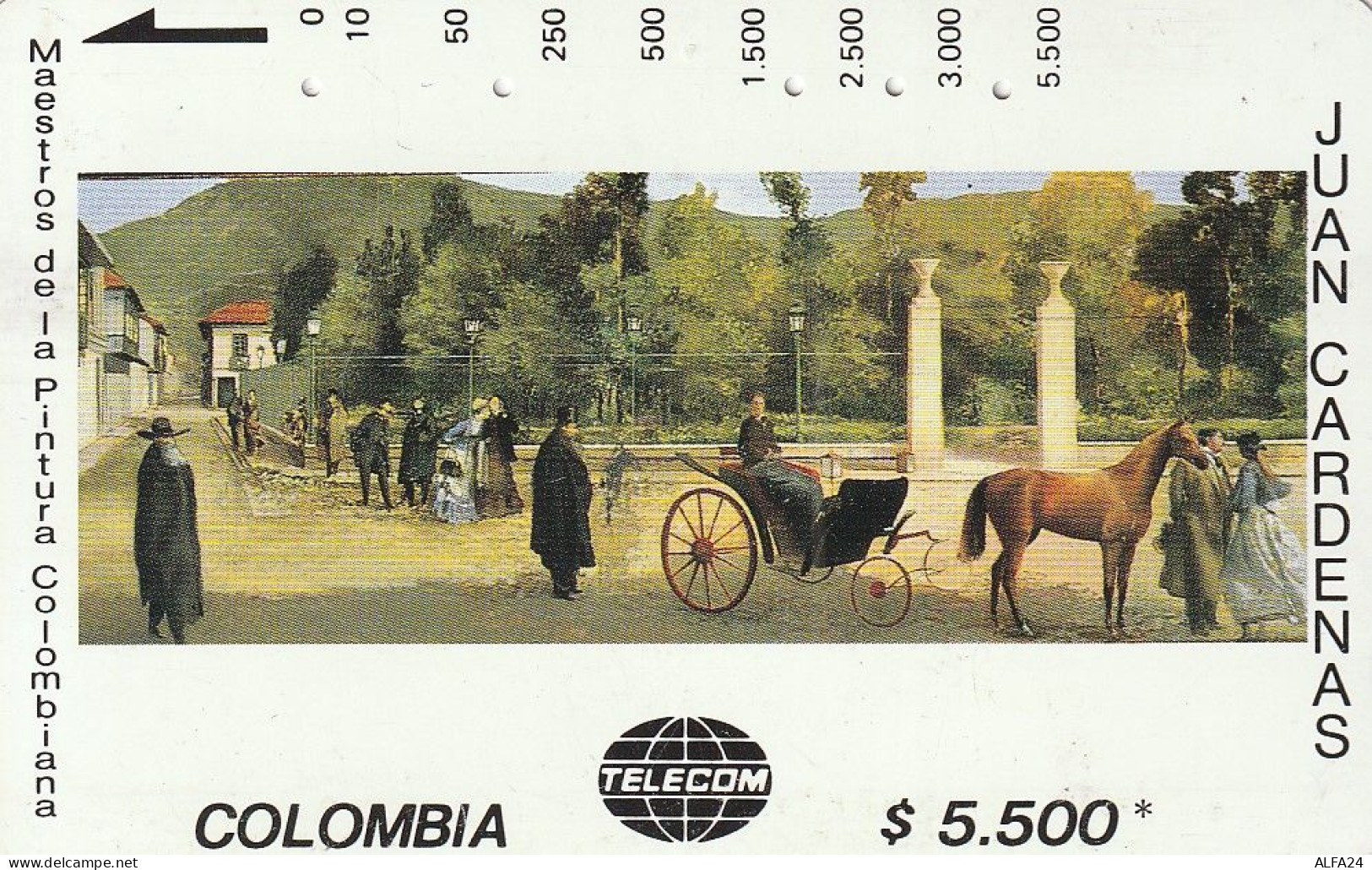 PHONE CARD COLOMBIA  (E57.21.1 - Colombie