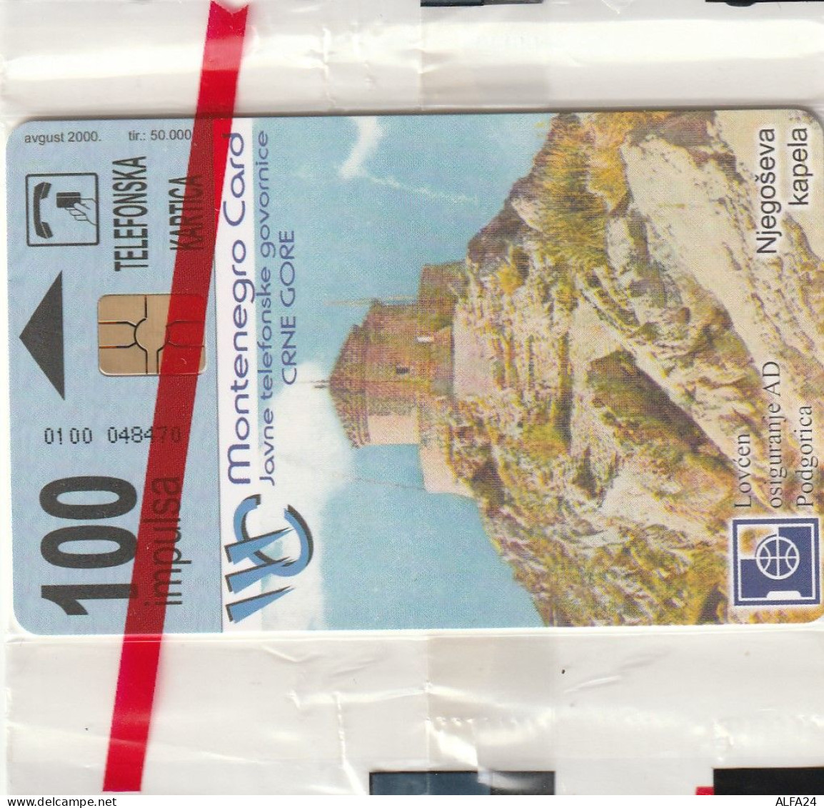 PHONE CARD MONTENEGRO BLISTER (E57.14.7 - Montenegro