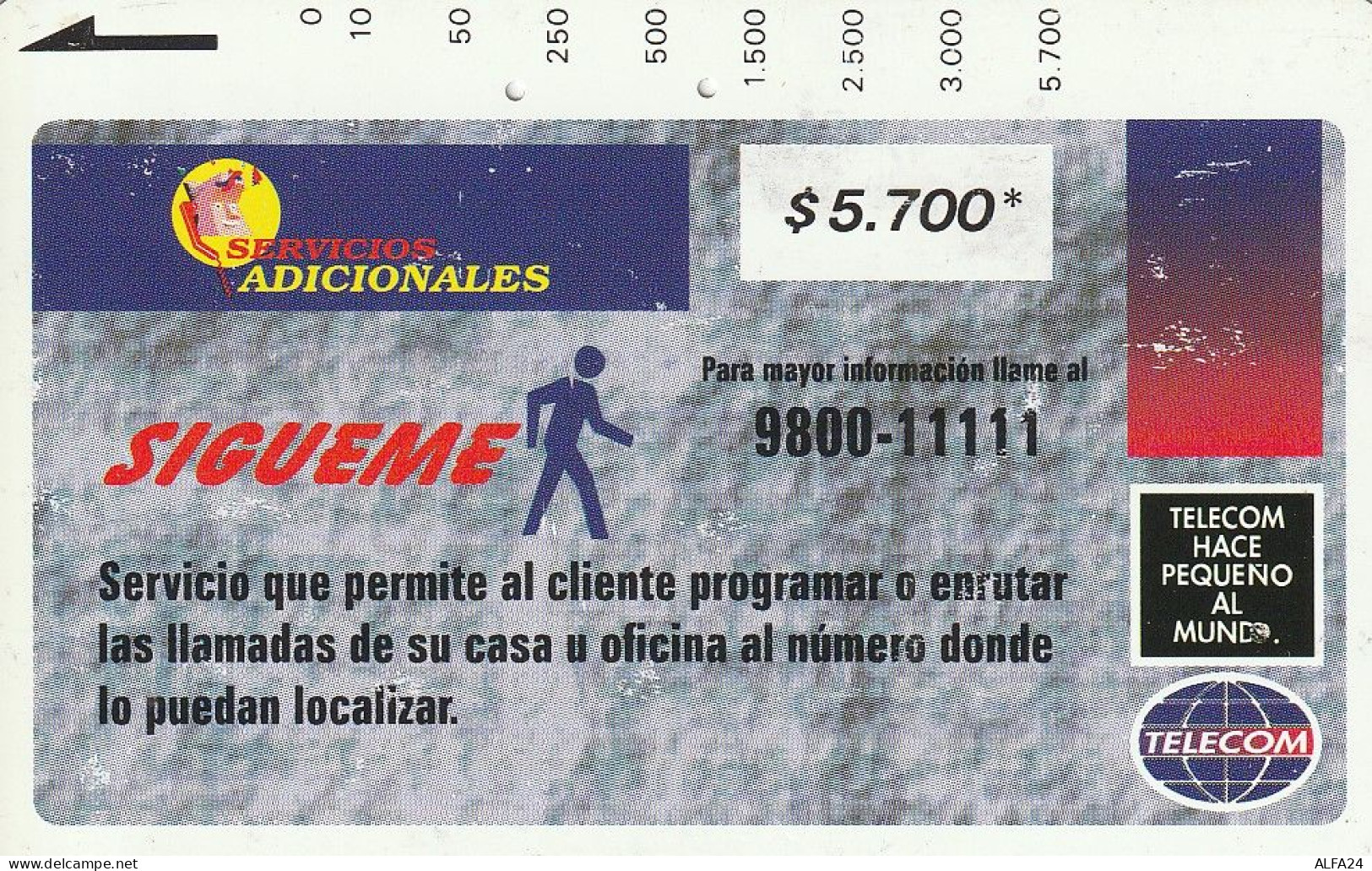 PHONE CARD COLOMBIA  (E56.21.8 - Colombia