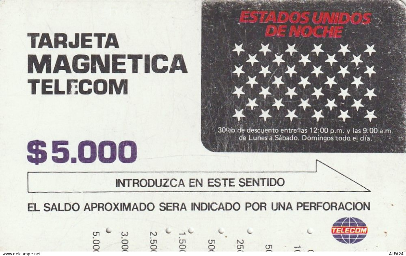 PHONE CARD COLOMBIA  (E56.18.8 - Colombie
