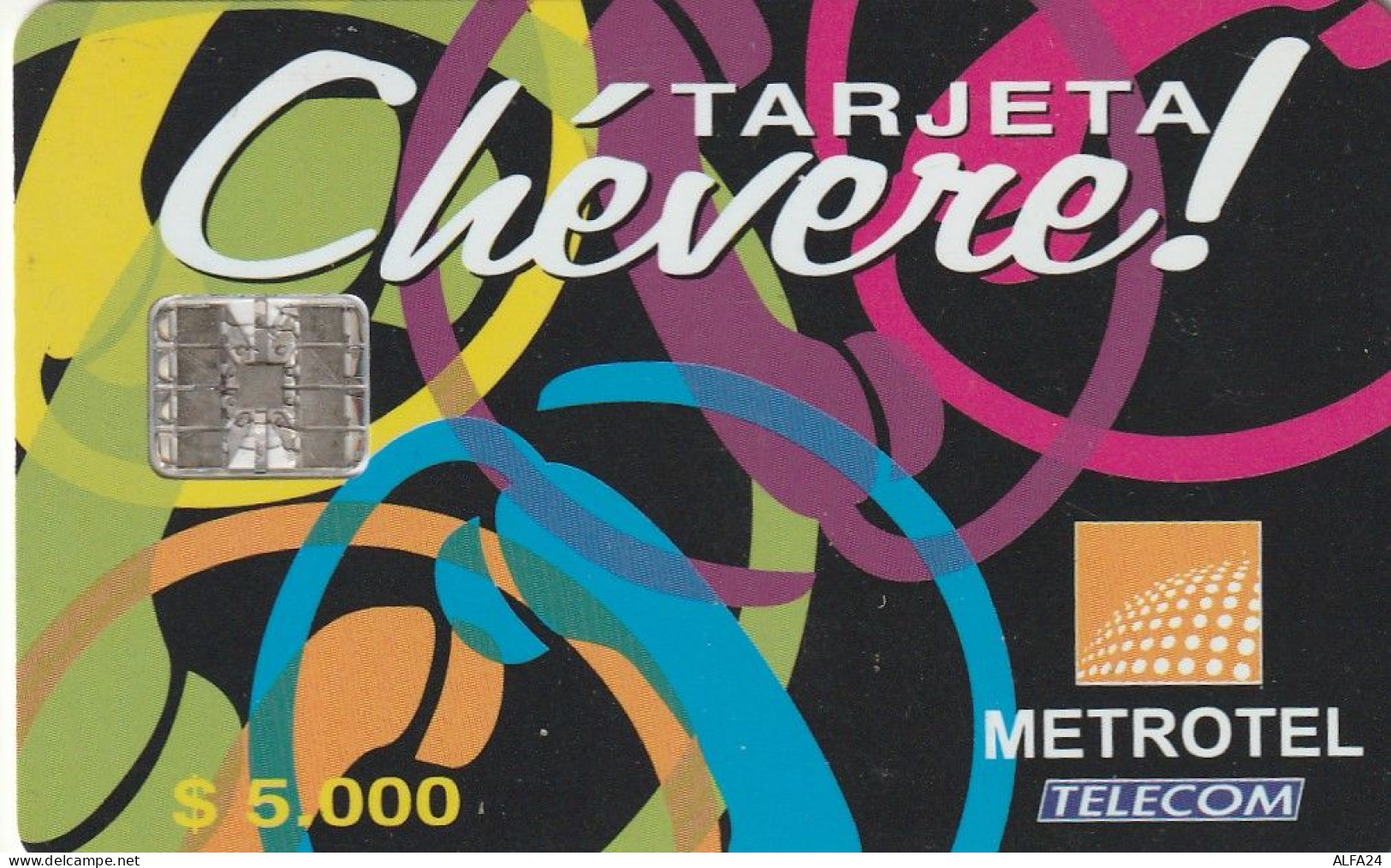 PHONE CARD COLOMBIA METROTEL (E56.7.7 - Kolumbien