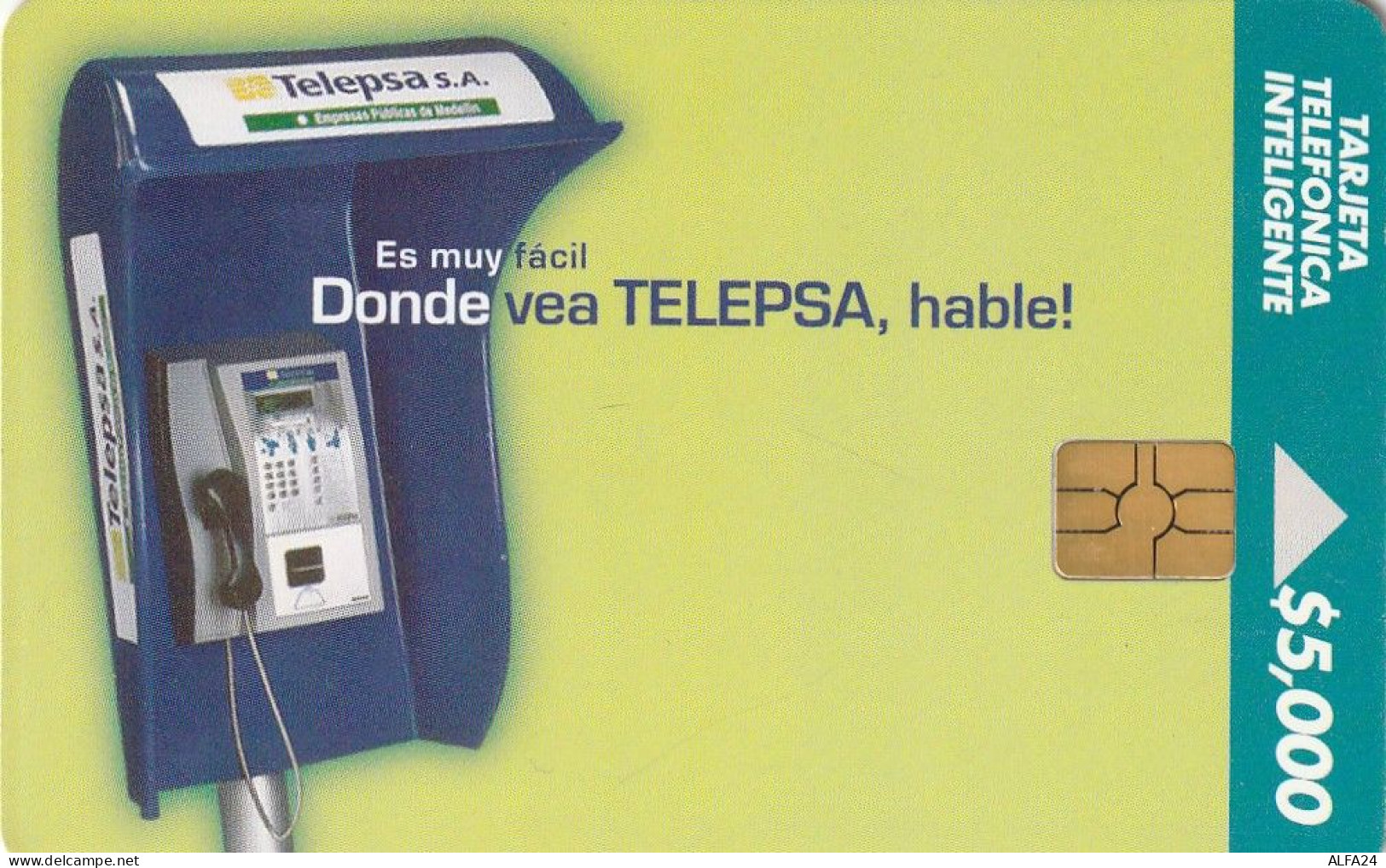 PHONE CARD COLOMBIA  (E56.6.4 - Kolumbien