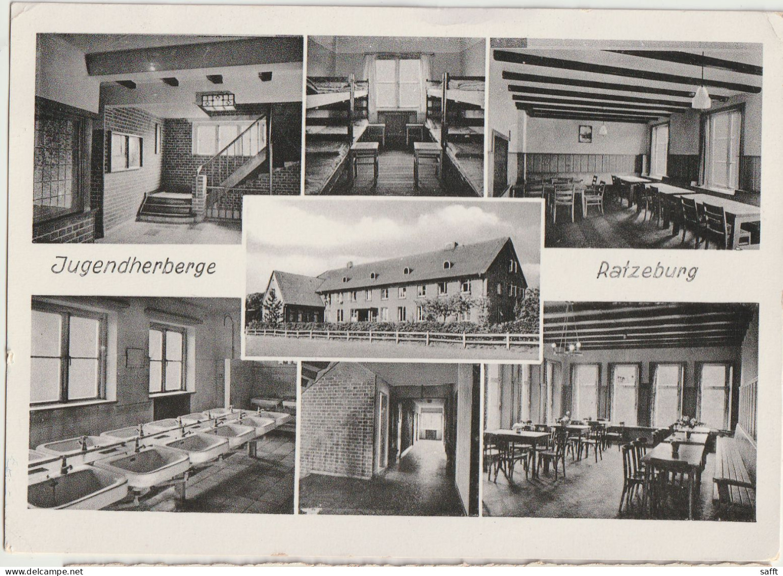 AK Ratzeburg, Jugendherberge, 7 Ansichten 1959 - Ratzeburg