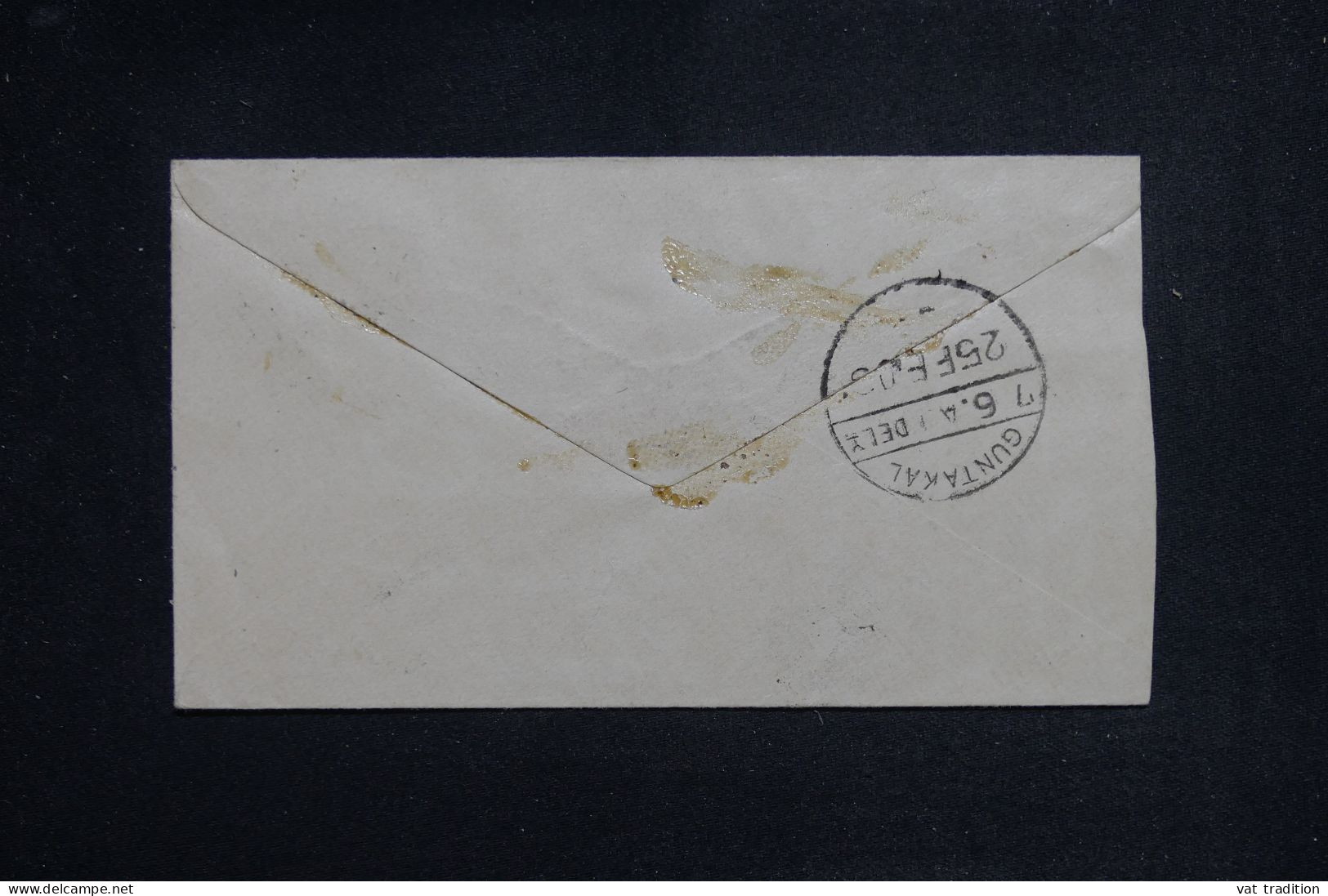 INDES ANGLAISES - Entier Postal Type Victoria Pour Guntakal En 1902 - L 151720 - 1882-1901 Imperio