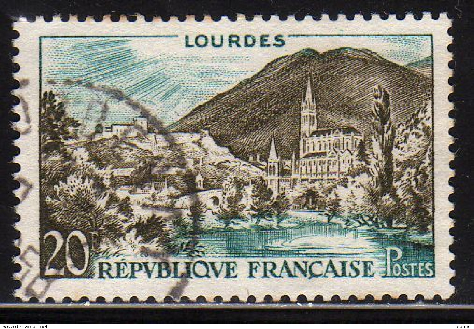 FRANCE : N° 1150 Oblitéré (Lourdes) - PRIX FIXE - - Oblitérés