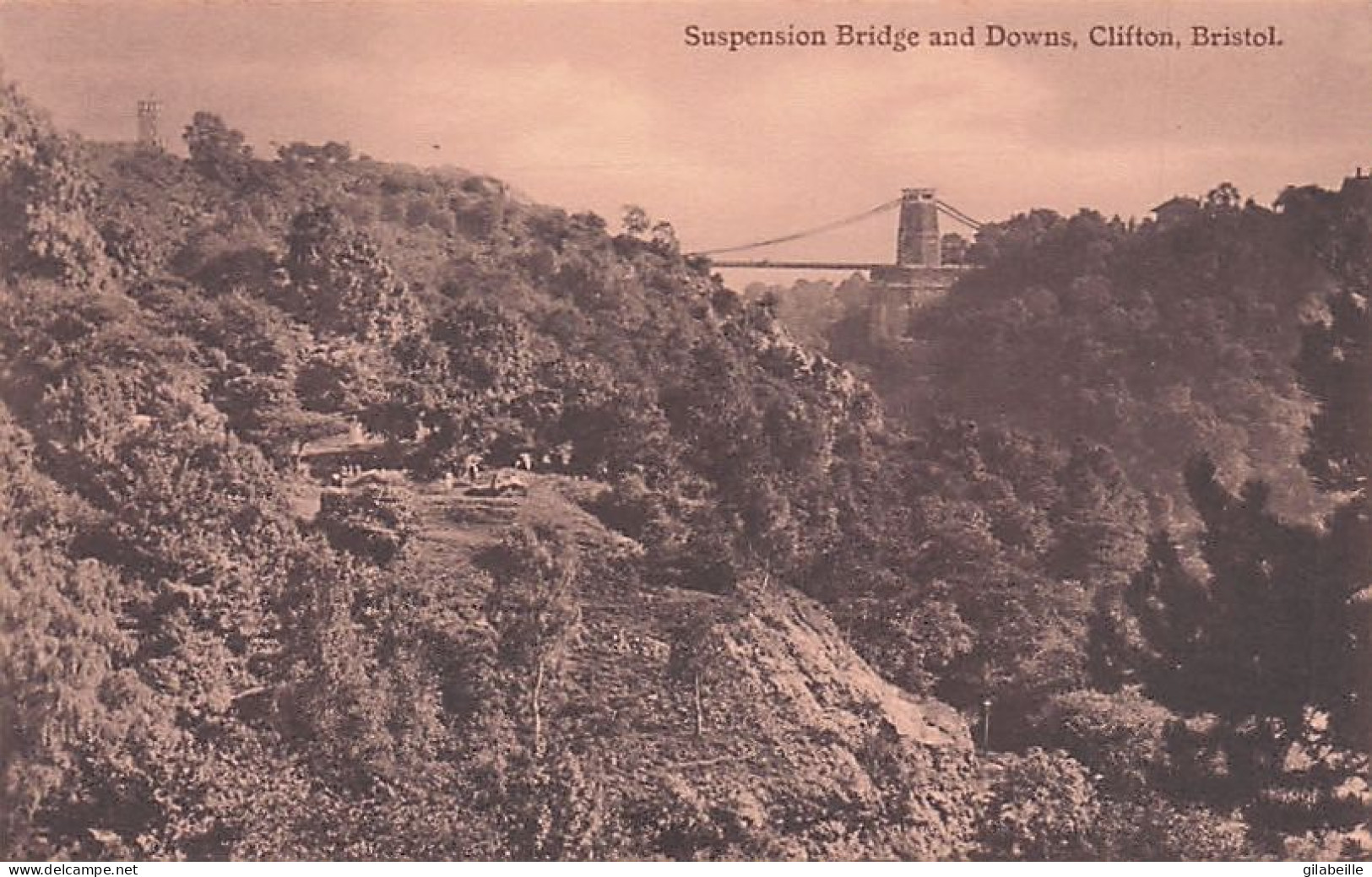 BRISTOL -  Clifton - Suspension Bridge And Downs - Bristol
