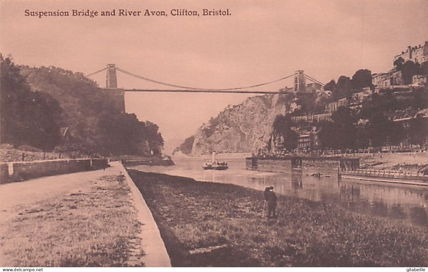 BRISTOL -  Clifton - Suspension Bridge And River Avon - Bristol