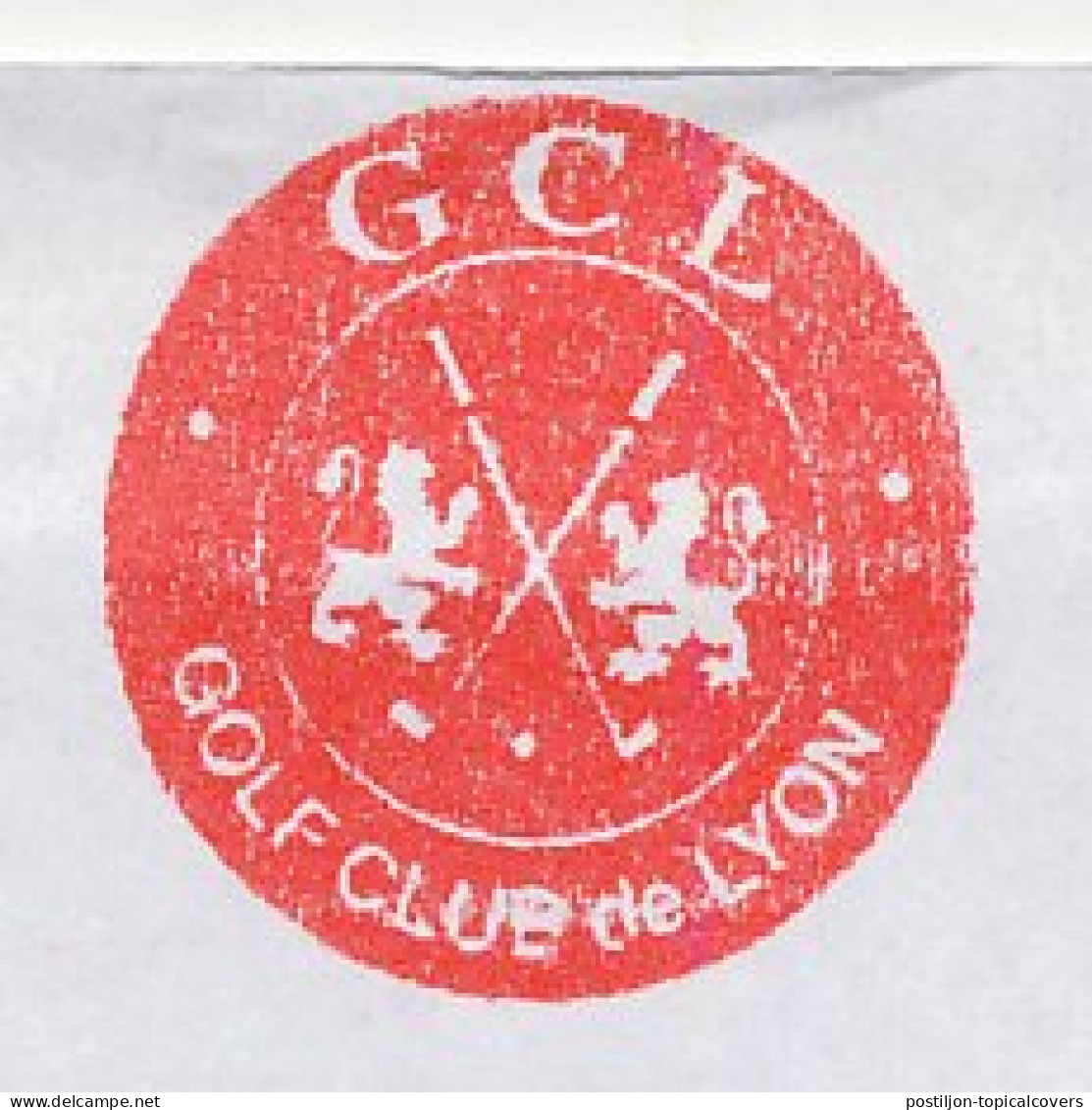 Meter Cover France 2003 Golf Club Lyon - Sonstige & Ohne Zuordnung