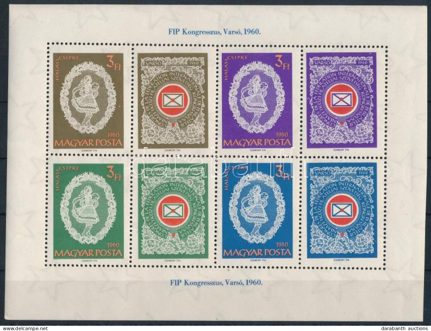 ** 1960 FIP (III.) Blokk (5.000) - Other & Unclassified