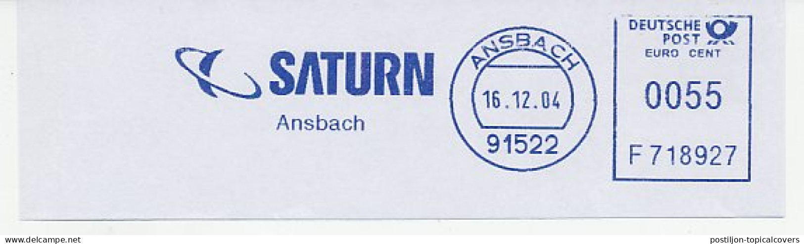 Meter Cut Germany 2004 Saturn - Astronomie