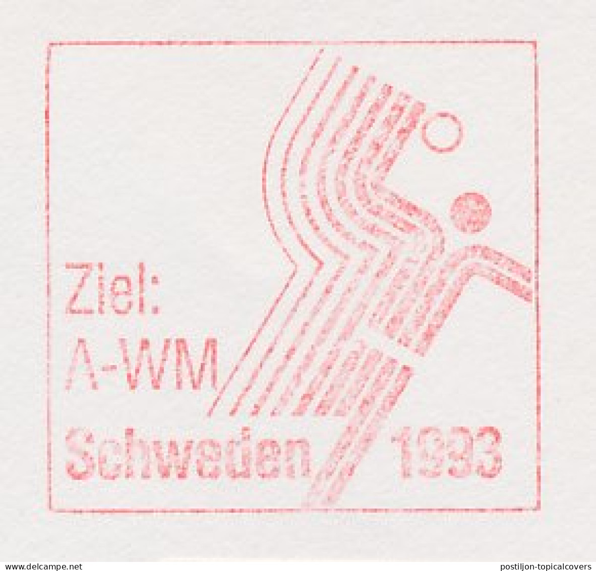 Meter Cover Switzerland 1991 Handball - World Championship 1993 - Sonstige & Ohne Zuordnung