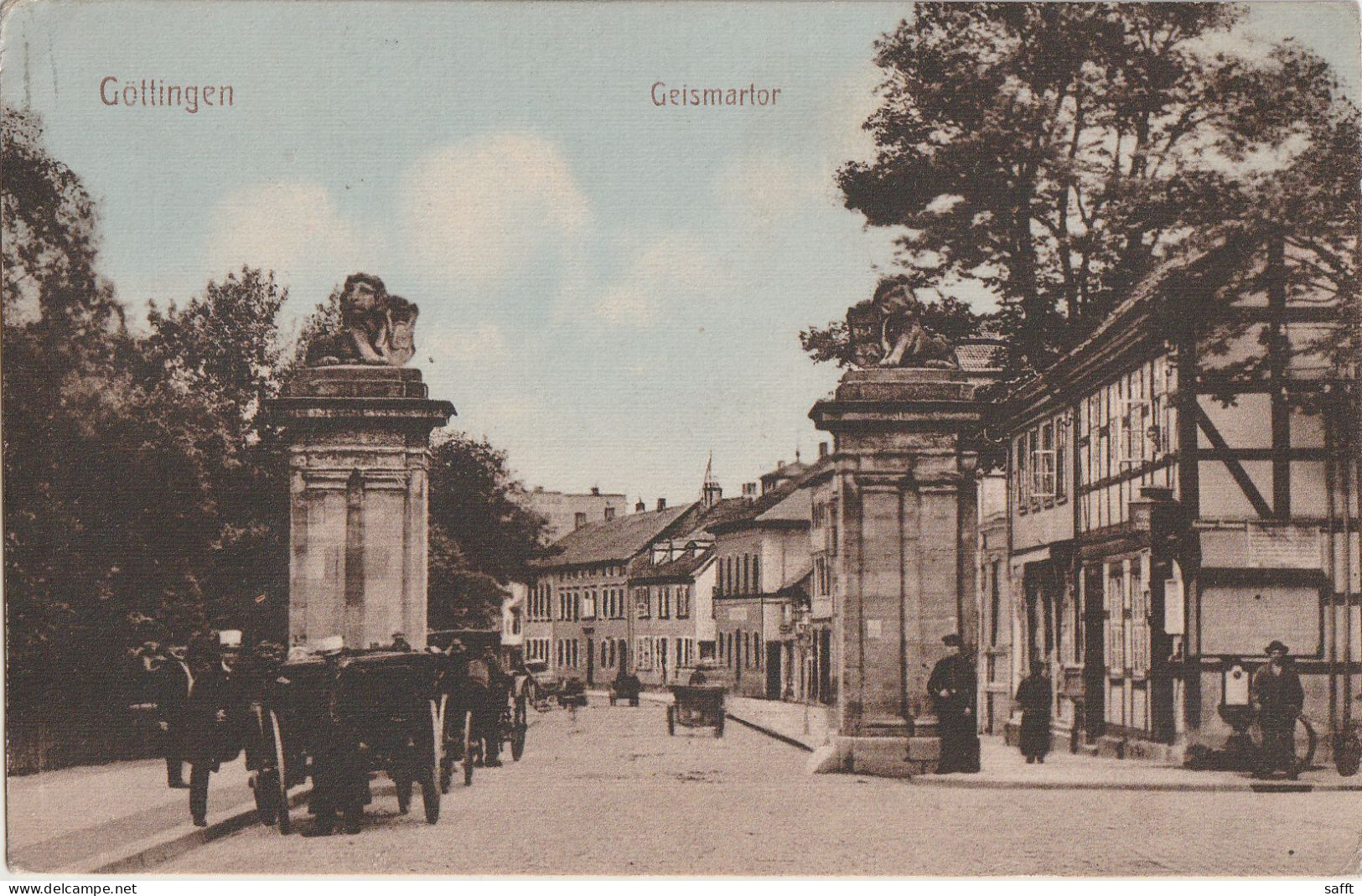 Feldpost-AK Göttingen, Geismartor 1915 - Goettingen