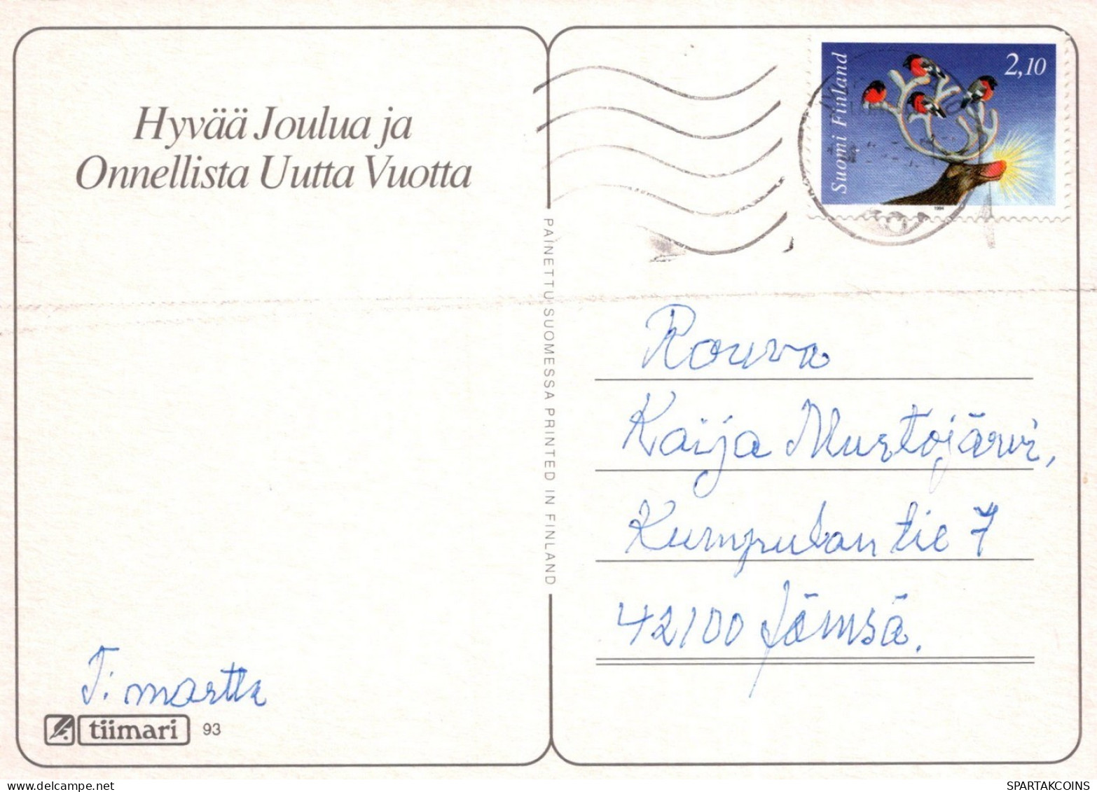 ENGEL WEIHNACHTSFERIEN Feiern & Feste Vintage Ansichtskarte Postkarte CPSM #PAH734.DE - Anges