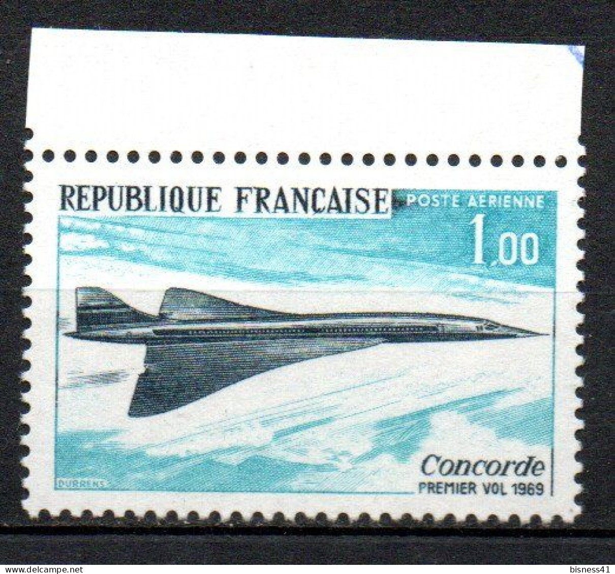 Col41 Variété Poste Aérienne N° 43 Gomme Tropicale 43b Neuf XX MNH - 1960-.... Nuovi