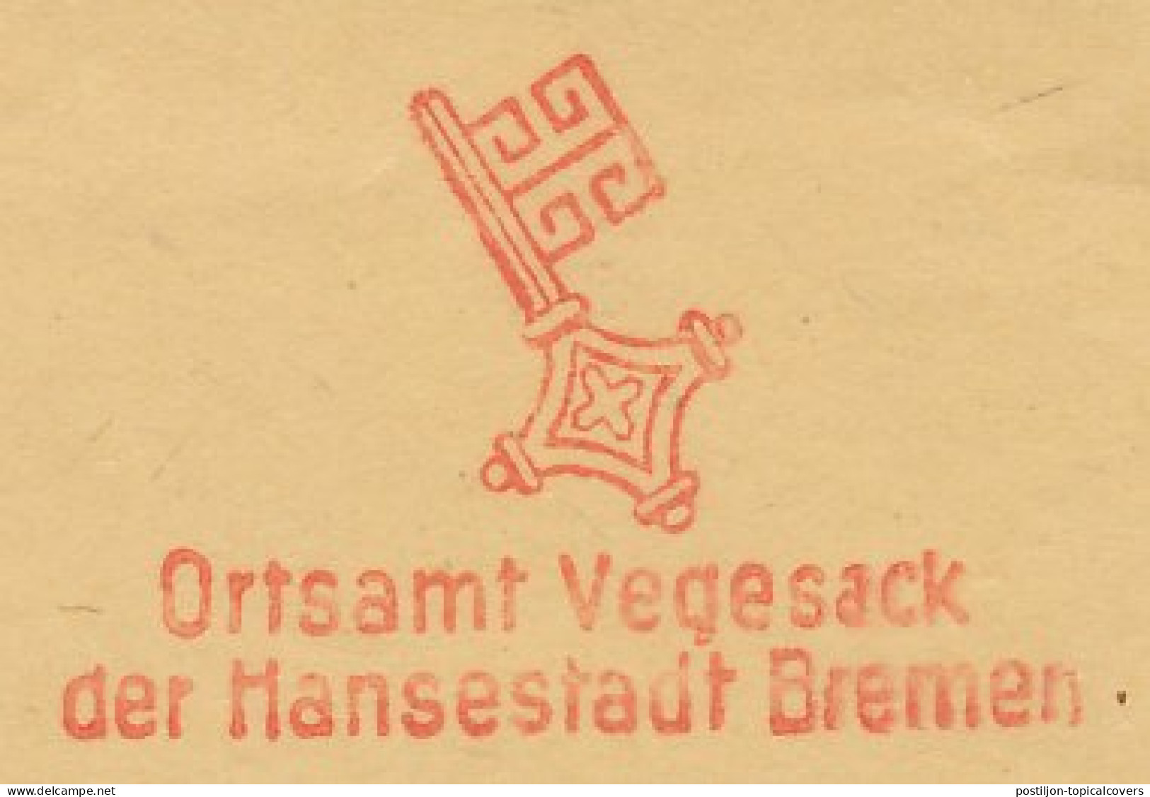 Meter Cut Germany 1957 Key - Bremen - Unclassified