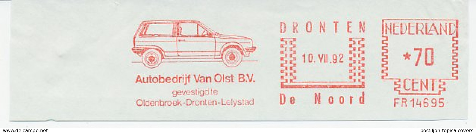 Meter Cut Netherlands 1992 Car - Autos