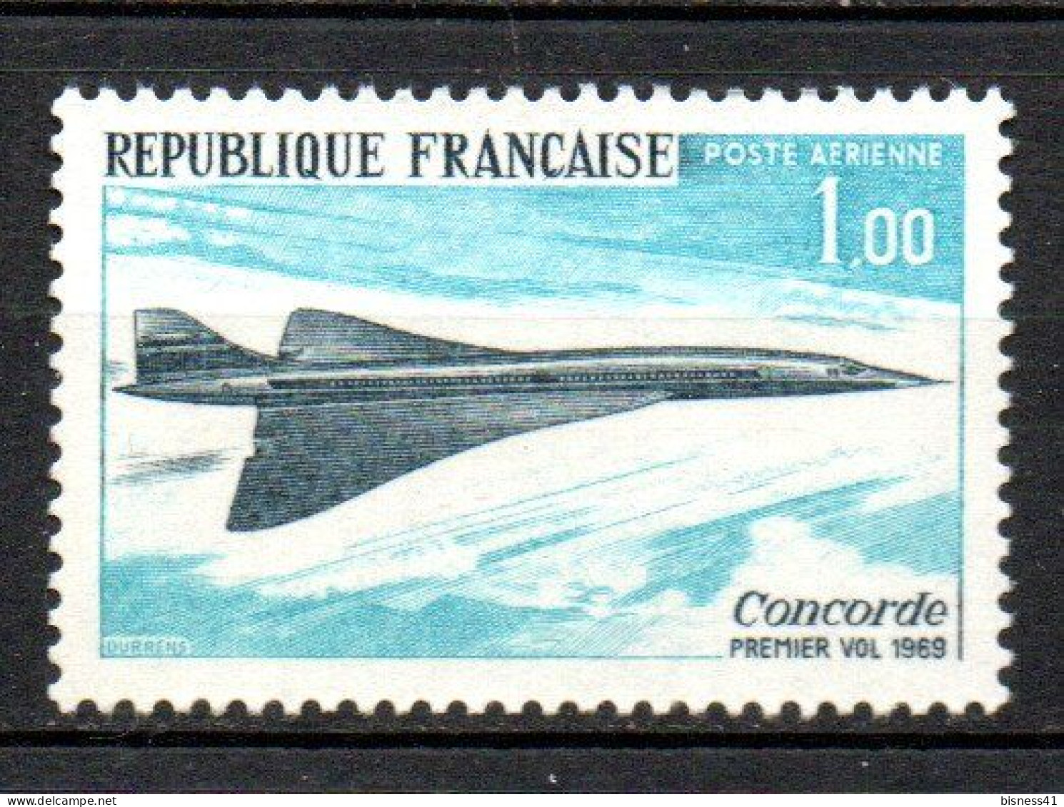 Col41 Variété Poste Aérienne N° 43 Gomme Tropicale 43b Neuf XX MNH - 1960-.... Nuovi
