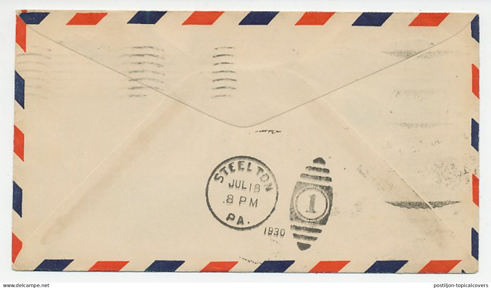 Cover / Postmark USA 1930 Lions Club - Luce County - Airport Dedication Newberry - Rotary, Lions Club
