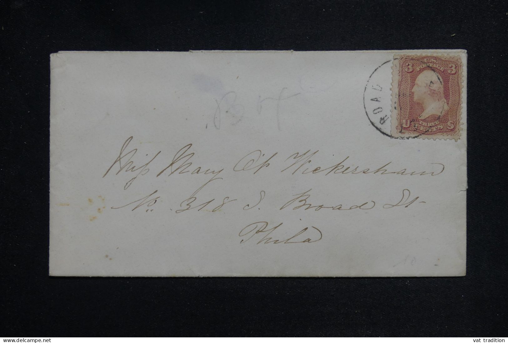 ETATS UNIS - Enveloppe Pour Philadelphie Avent 1900 - L 151726 - Briefe U. Dokumente