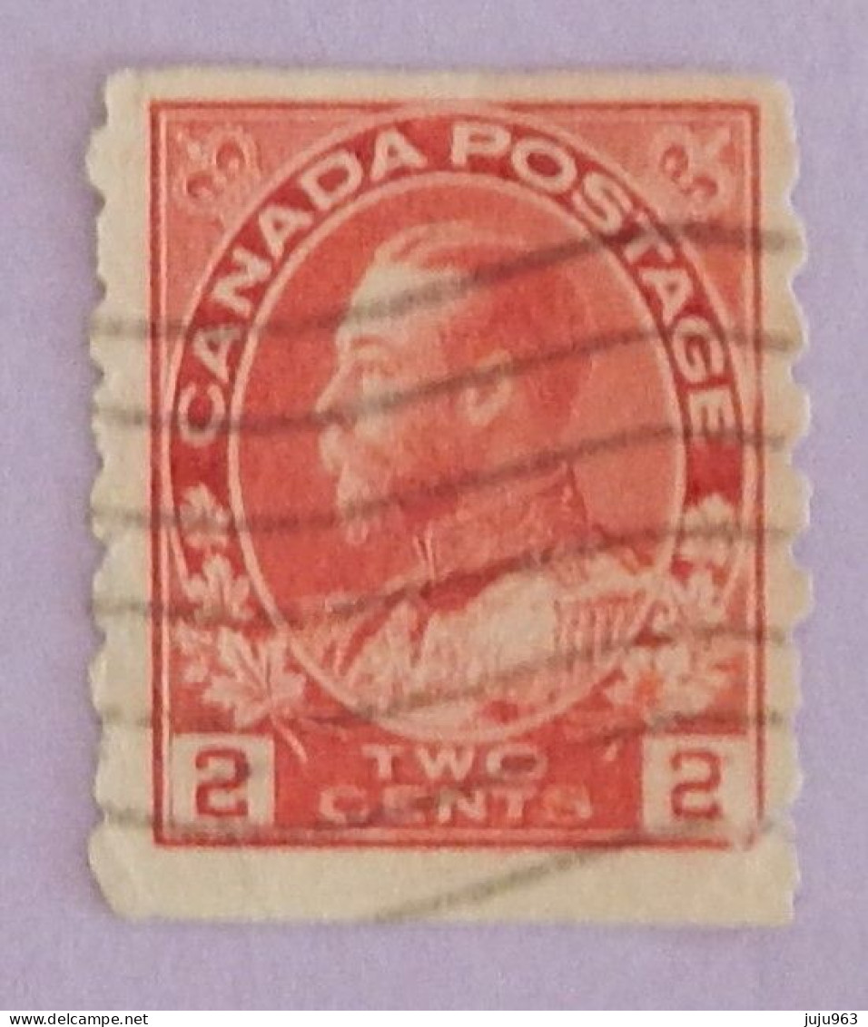 CANADA YT 94aB OBLITERE "GEORGE V" ANNÉES 1911/1916 - Used Stamps