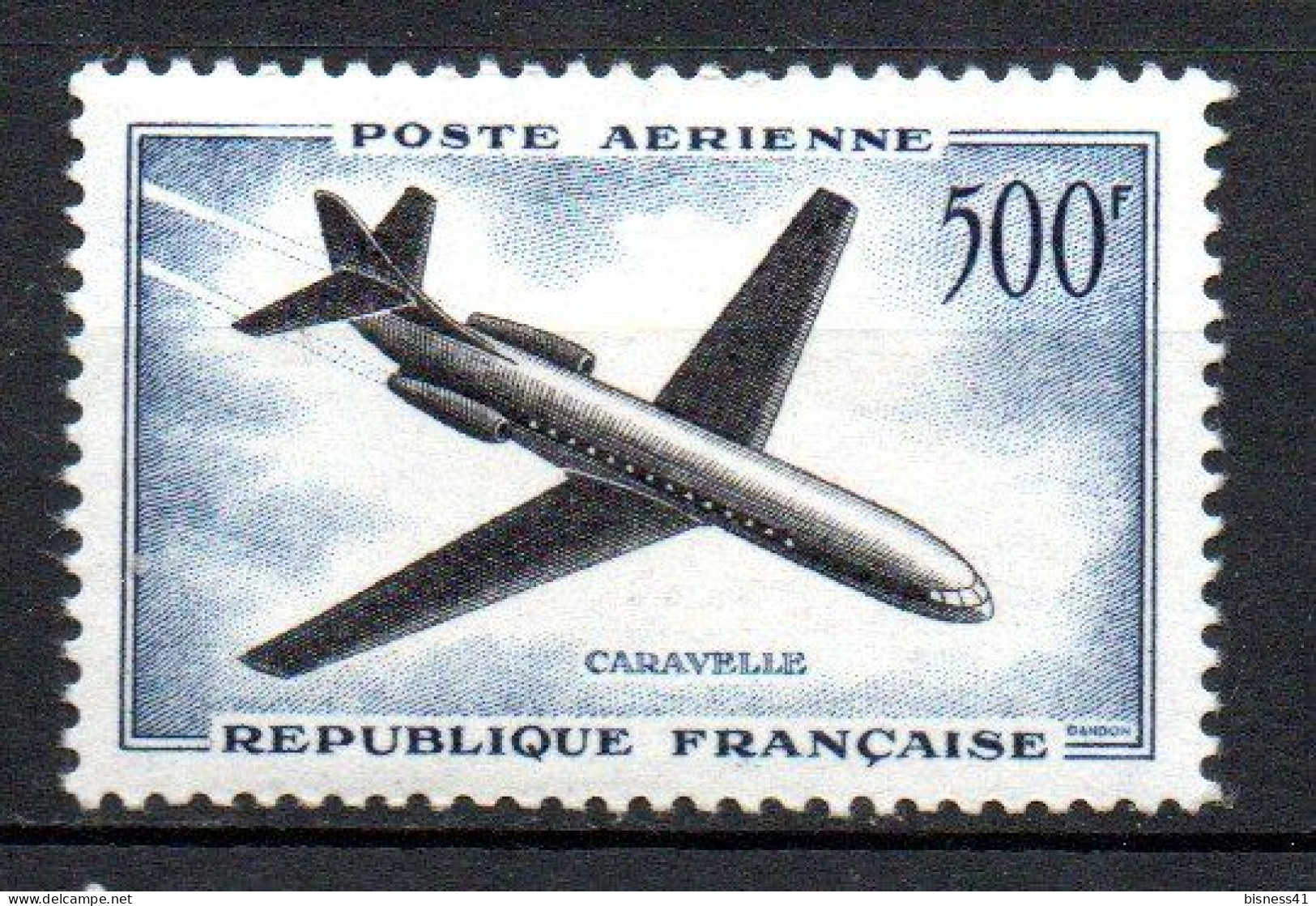 Col41 Poste Aérienne N° 36 Caravelle Neuf XX MNH - 1927-1959 Nuevos