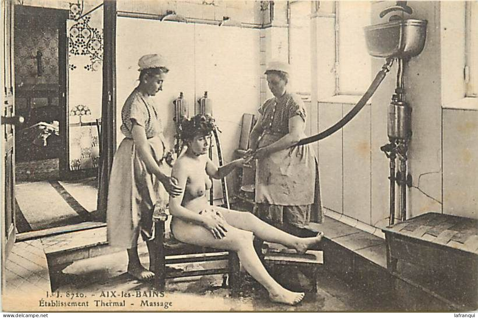 Themes Div-ref VV688- Santé -aix Les Bains -etablissement Thermal - Massage - - Santé