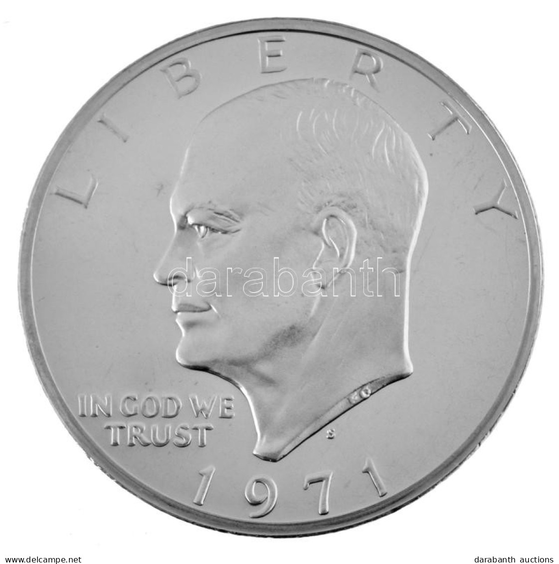 Amerikai Egyesült Államok 1971S 1$ Ag "Eisenhower" Tanúsítvánnyal T:PP USA 1971S 1 Dollar Ag "Eisenhower" With Certifica - Unclassified