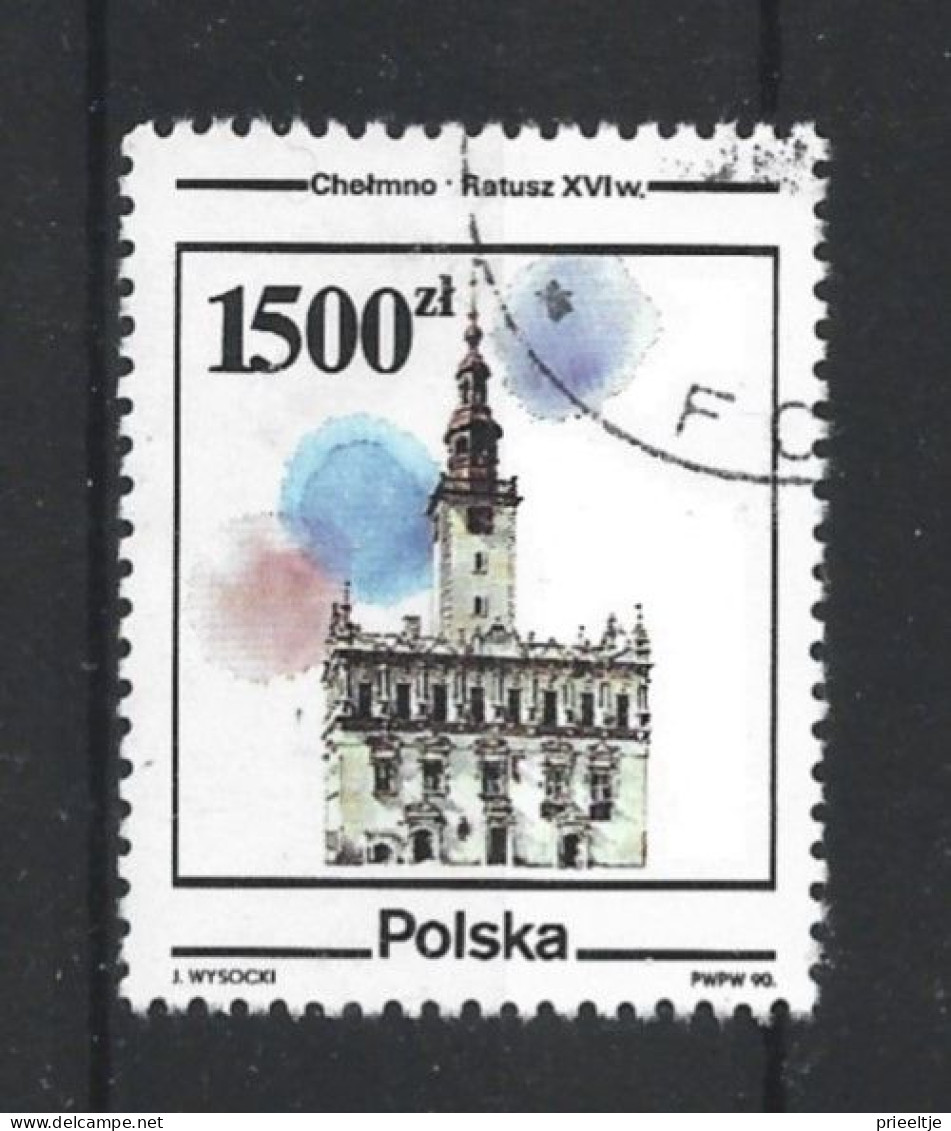 Poland 1990 Castle Y.T. 3109 (0) - Gebruikt