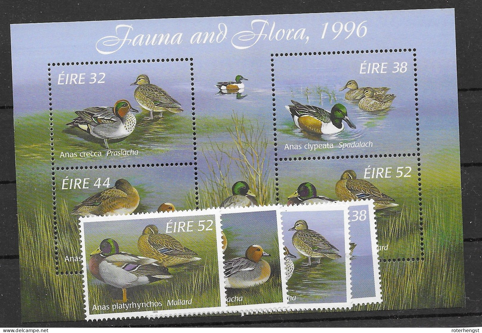 Ireland mnh ** 1996 (9 scans)  74 euros