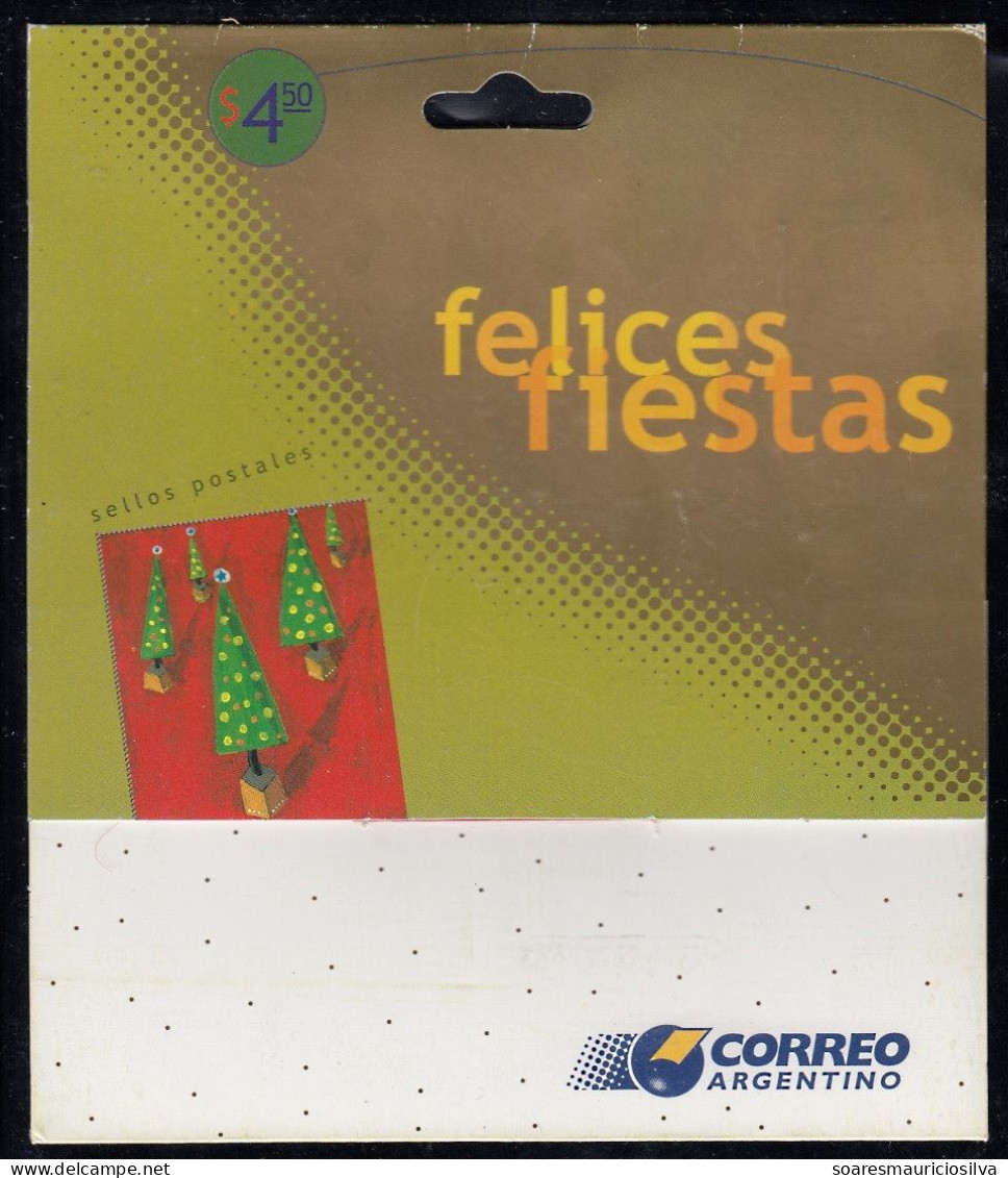 Argentina 1999 Folder + Souvenir Sheet Christmas Mint - Blokken & Velletjes