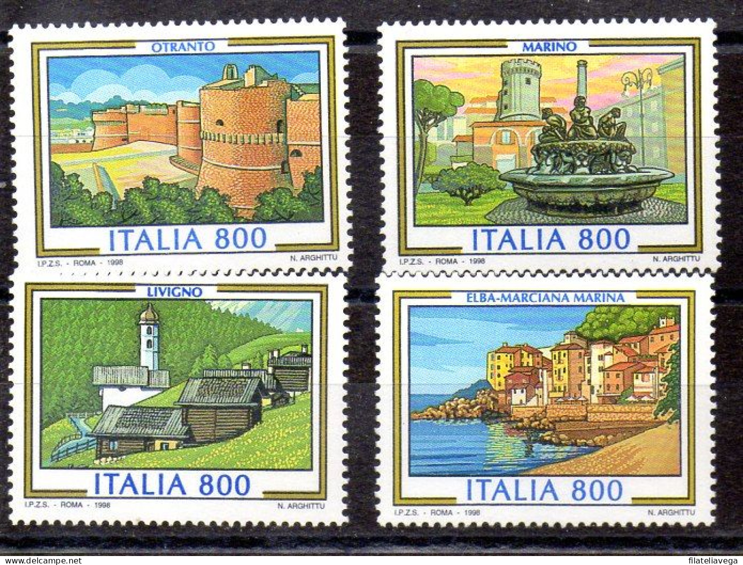 Italia Serie Nº Yvert 2293/96 ** - 1991-00: Mint/hinged