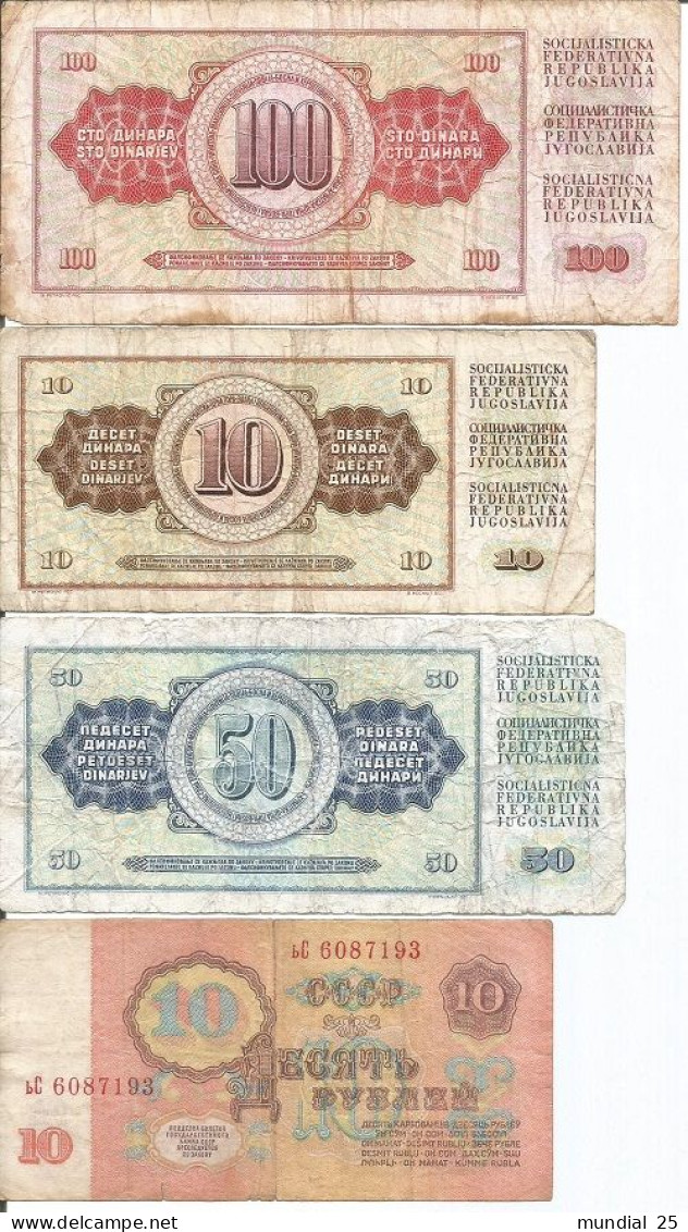 CIRCULATED WORLD PAPER MONEY COLLECTIONS LOTS #4 - Collections & Lots