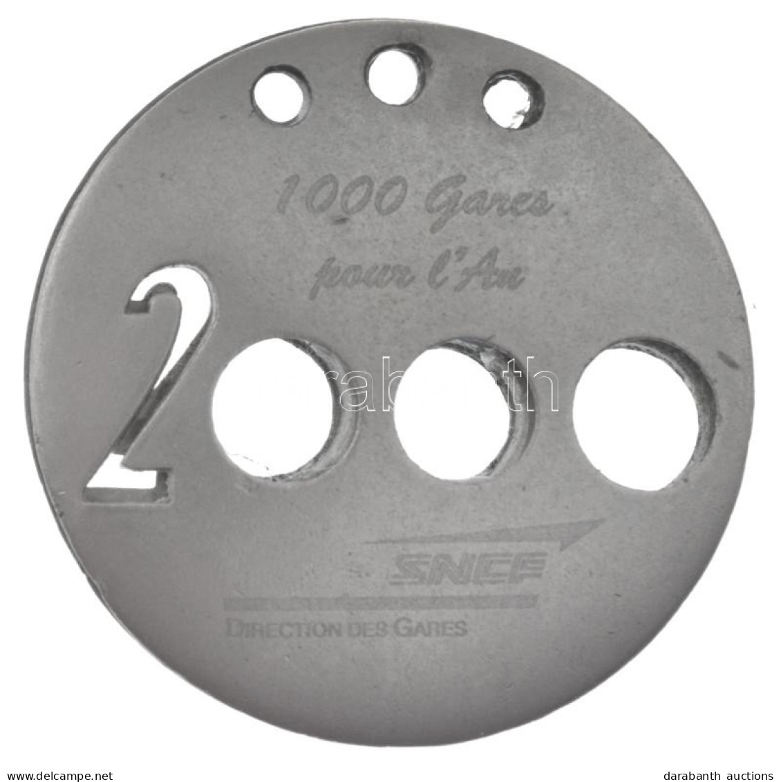 Franciaország 2000. "2000 / ARCO" Fém Emlékérem (44mm) T:XF France 2000. "2000 / ARCO" Metal Medallion (44mm) C:XF - Unclassified