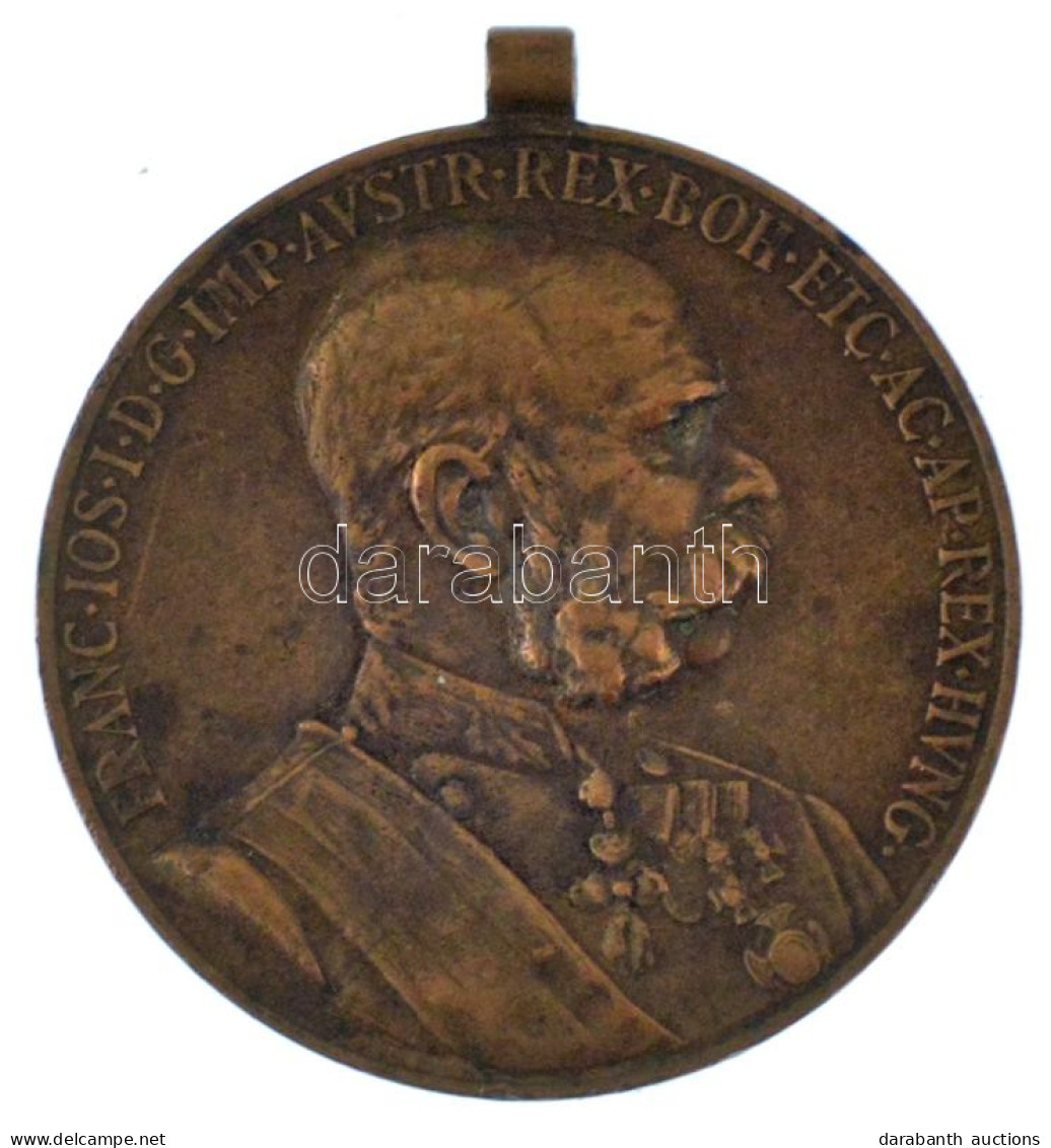 1898. "Jubileumi Emlékérem A Fegyveres Erő Számára / Signum Memoriae (AVSTR)" Bronz Kitüntetés Mellszalag Nélkül T:VF Hu - Non Classificati