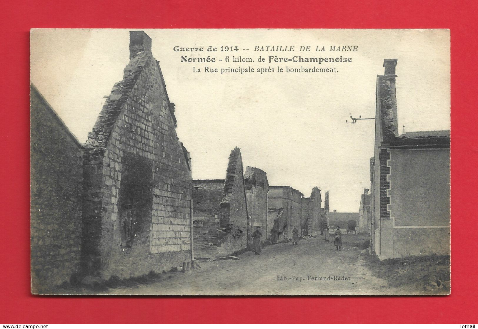 Ref ( 20400  )   Fère-Champenoise - Fère-Champenoise