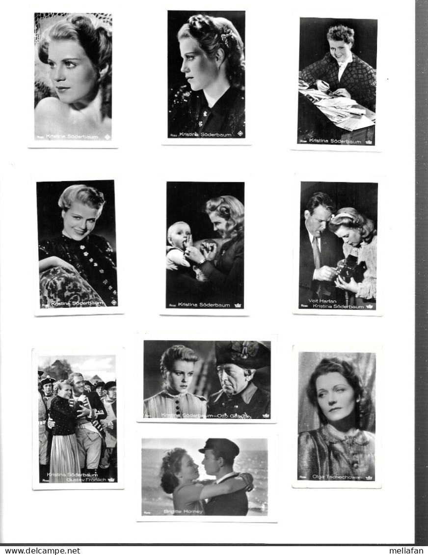 KB489 - KINO FOTOS - LENY MARENBACH - OLGA TSCHECHOWA - BRIGITTE HORNEY - KRISTINA SONDERBAUM - IRENE VON MEYENDORFF - Photos