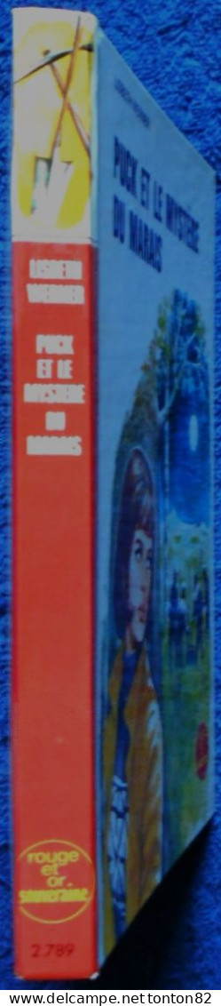 Lisbeth Werner -  Puck E Le Mystère Du Marais - Bibliothèque Rouge Et Or  - N° 2.789 - (1976 ) . - Bibliothèque Rouge Et Or