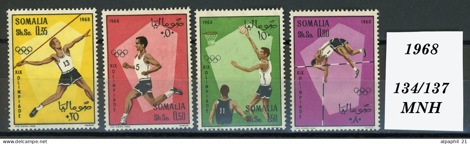 Giochi Olimpici - Città Del Messico - Somalie (1960-...)