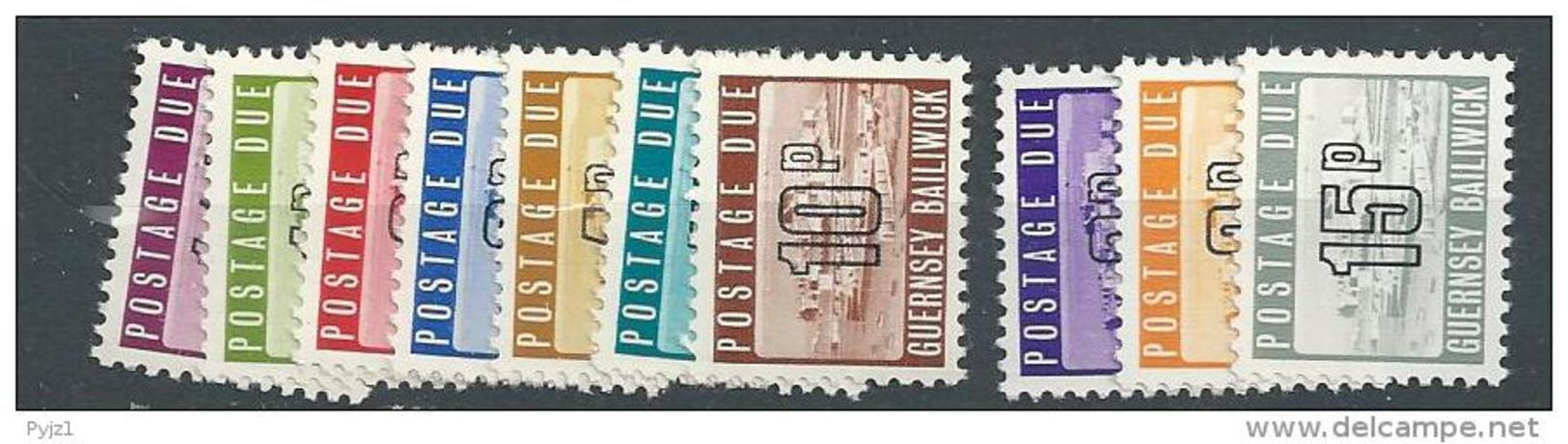 1971 MNH Guernsey Porto/Postage Due, Postfris - Guernesey