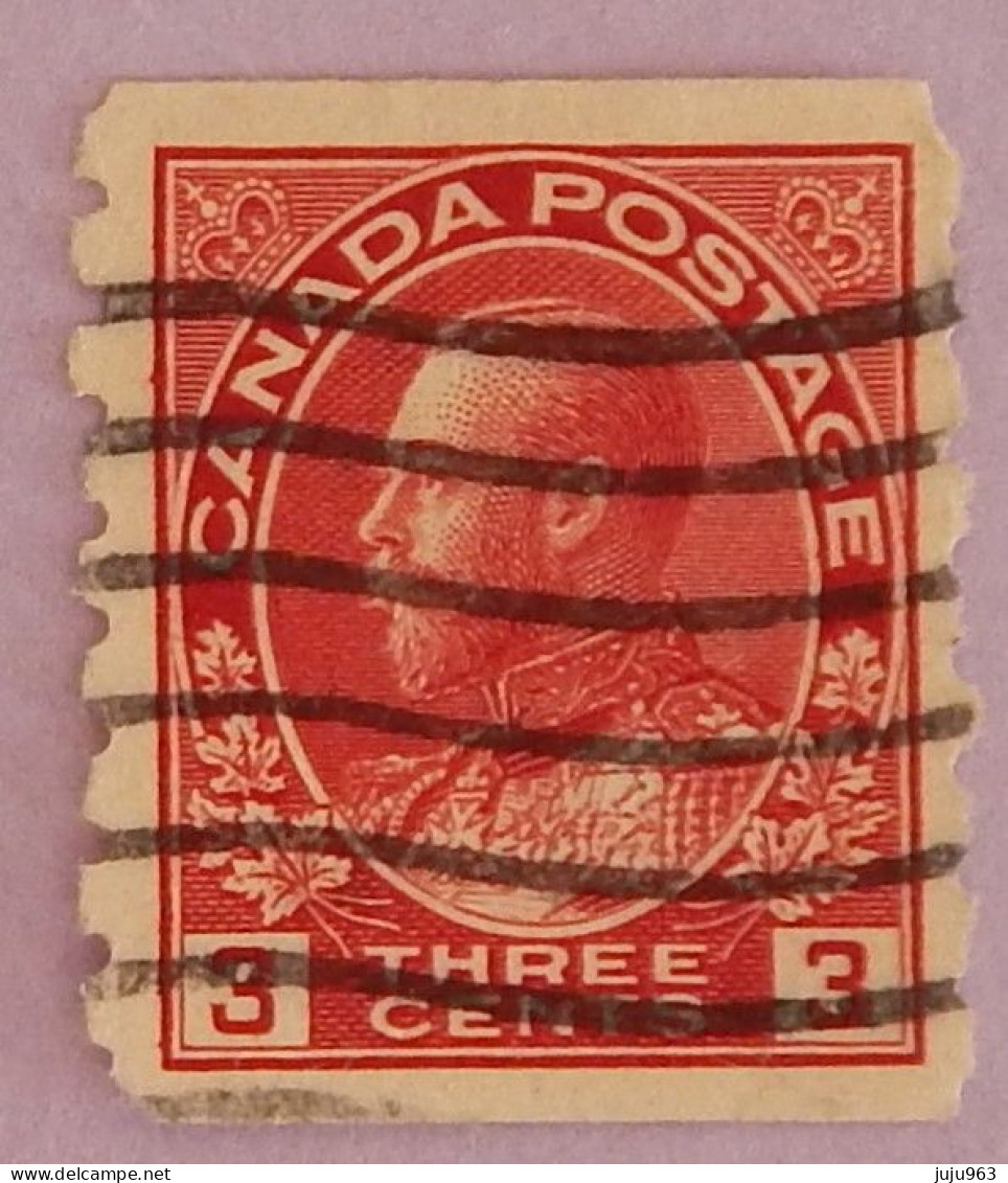 CANADA YT 111bB  OBLITÉRÉ "GEORGE V" ANNÉES 1918/1925 - Used Stamps