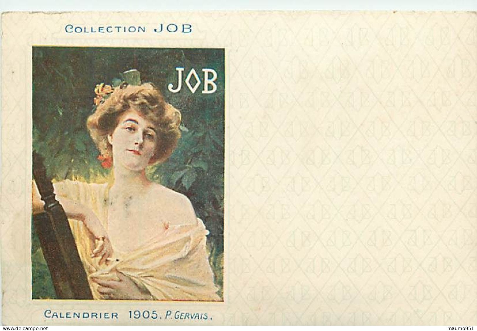 COLLECTION JOB - CALENDRIER 1905 P. GERVAIS - Vor 1900