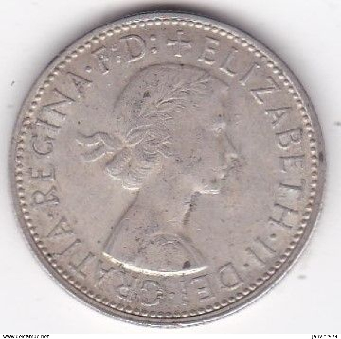 Australie 1 Florin 1961 Elizabeth II , En Argent, KM# 60 - Florin