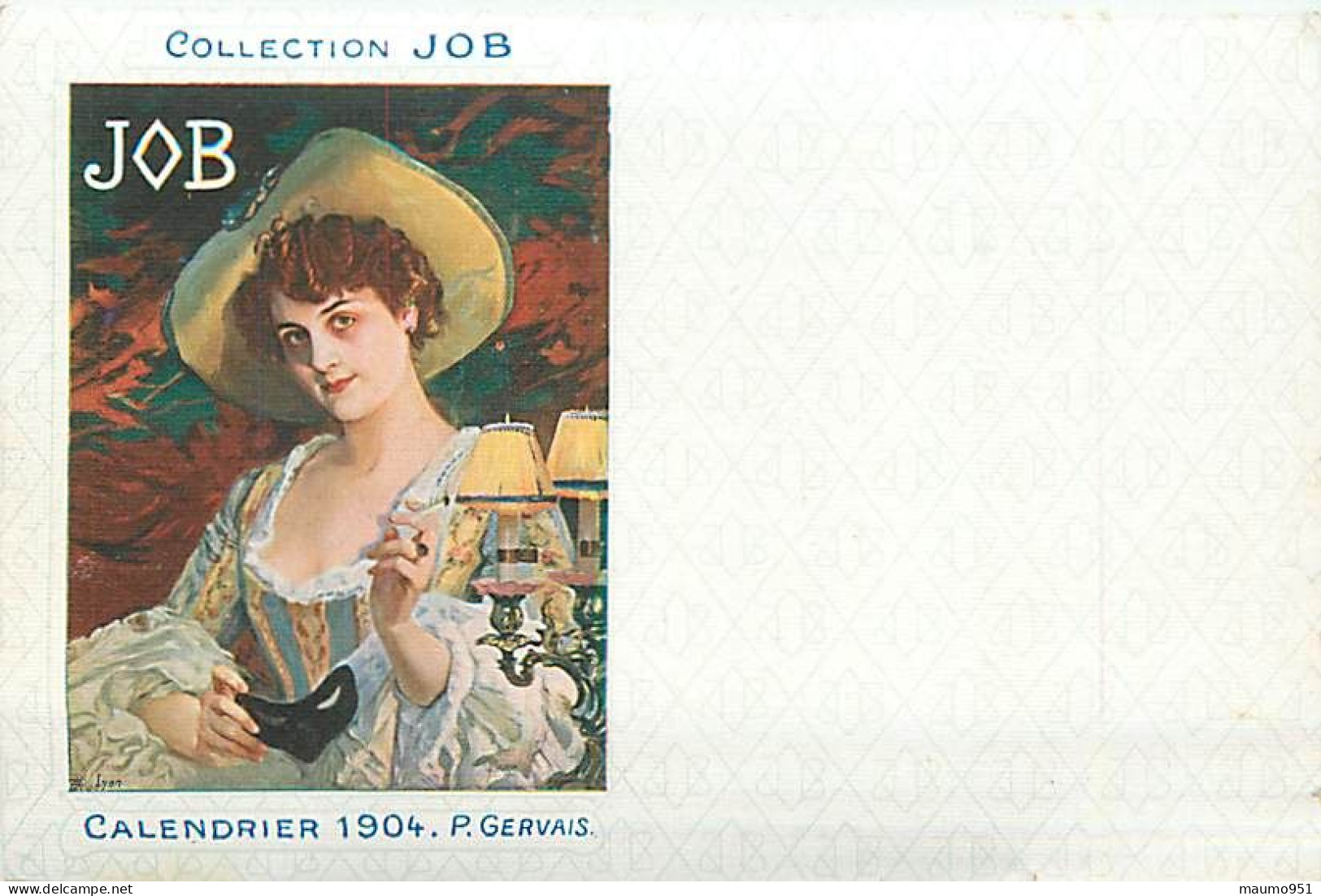 COLLECTION JOB - CALENDRIER 1904. P. GERVAIS P. GERVAIS - Voor 1900