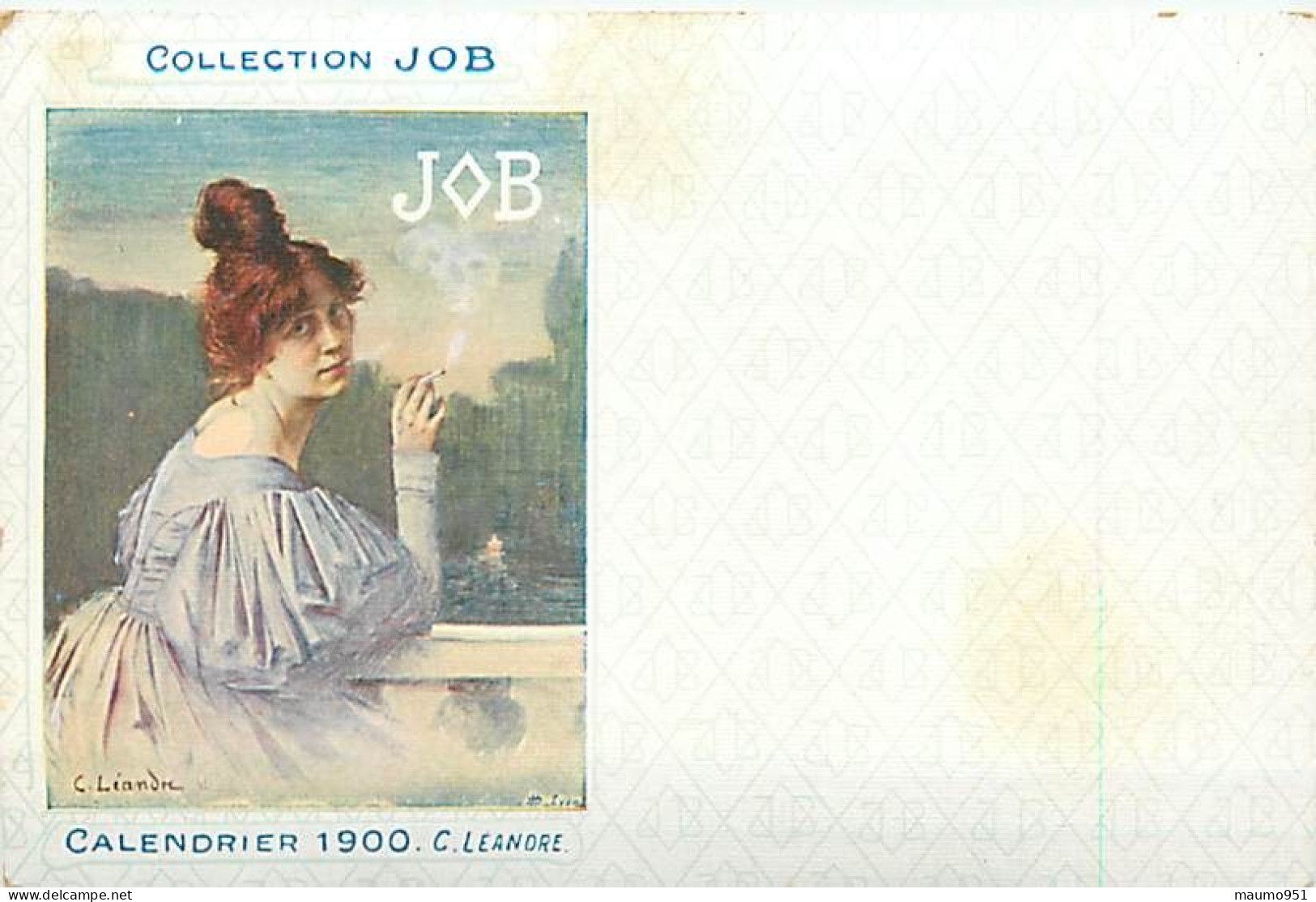 COLLECTION JOB - CALENDRIER 1900 . C LEANDRE - Avant 1900