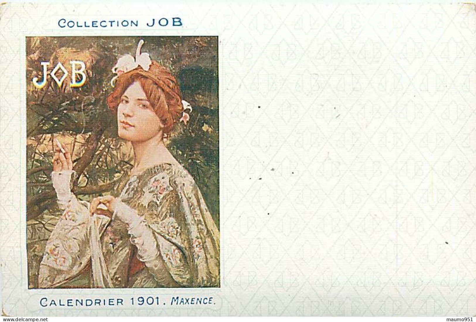 COLLECTION JOB - CALENDRIER 1901 . MAXENCE - Voor 1900