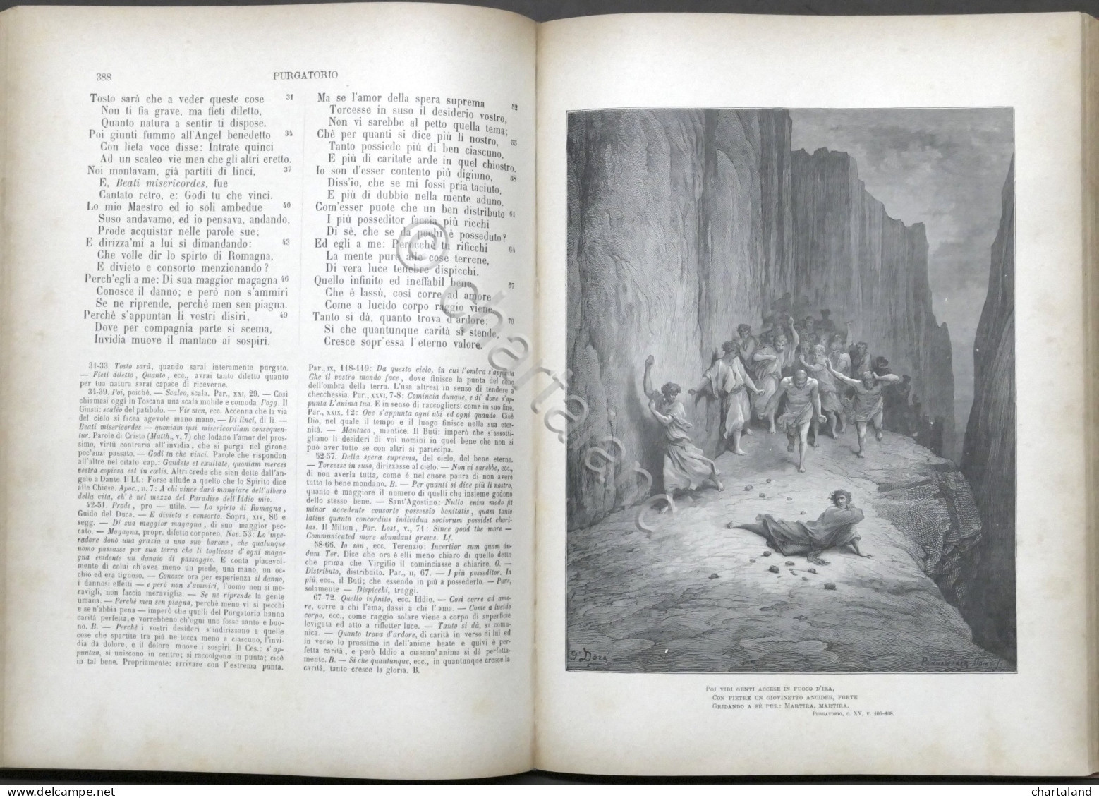 La Divina Commedia di Dante Alighieri illustrata da Gustavo Doré - 1887 Sonzogno