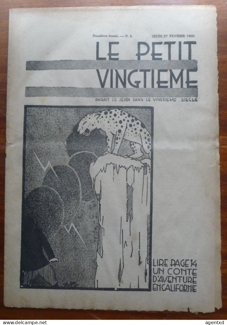 TINTIN – PETIT VINGTIEME – PETIT XX - N° 9 Du 27 FEVRIER 1930 – SOVIETS - Tintin