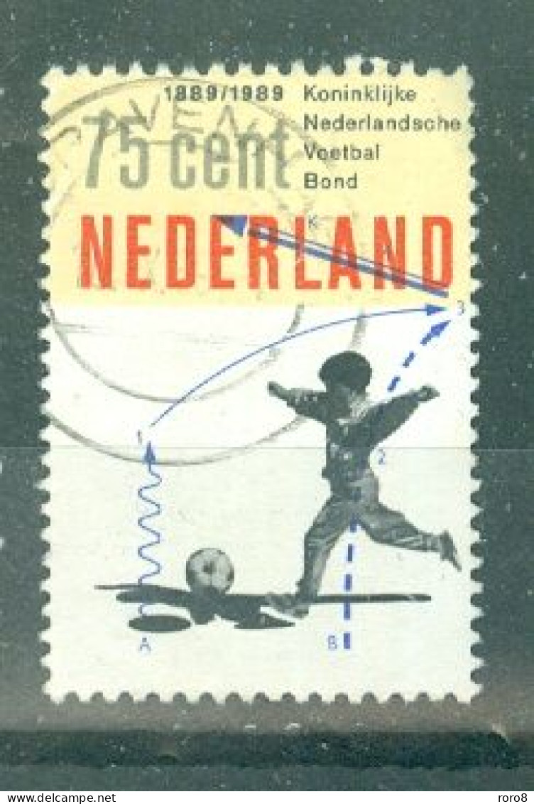 PAYS-BAS - N°1339 Oblitéré - Centenaire De La Fédération Néerlandaise De Football. - Usati