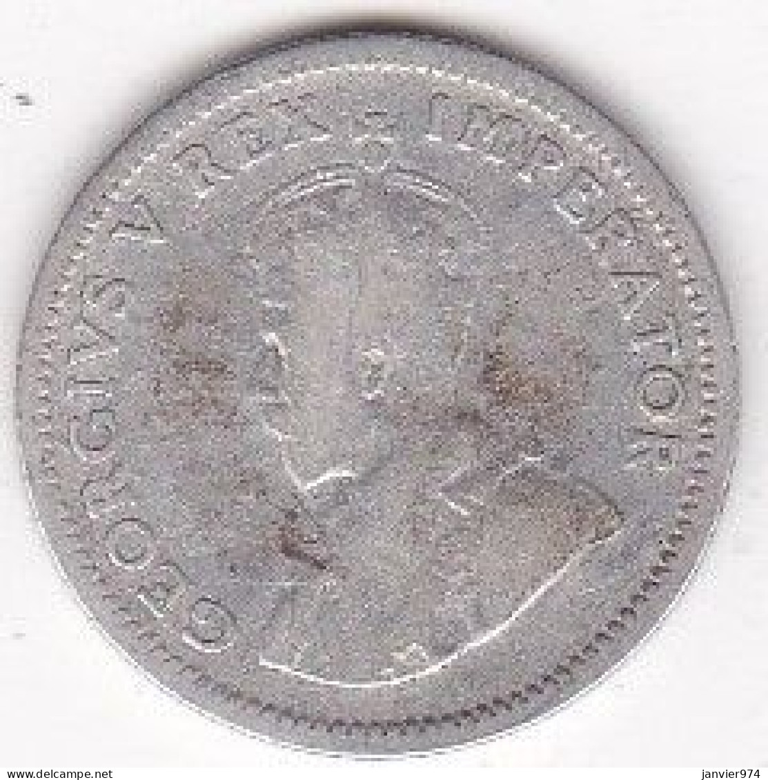 Afrique Du Sud 6 Pence 1936, George V , En Argent , KM# 16. - Zuid-Afrika